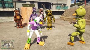 ГЛАМРОК АНИМАТРОНИКИ ПРОТИВ ВИЗЕРЕД АНИМАТРОНИКОВ GTA 5 MODS FNAF ПРИКЛЮЧЕНИЯ ФНАФ