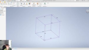 Простейшая сварная конструкция из профилей в Autodesk Inventor