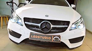 Mercedes-Benz E 207 модернизация света фар