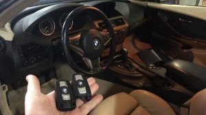 BMW 650 E63 Привязка ключа / Programming key for BMW 650 E63