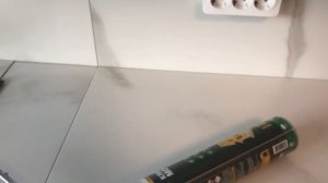 Делаю фартук и столешницу для кухни из керамогранита с применением клей пены.