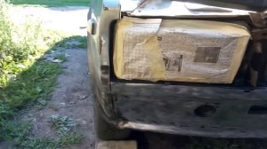 Подготовка частей кузова к грунтовки ВАЗ 2107!!!