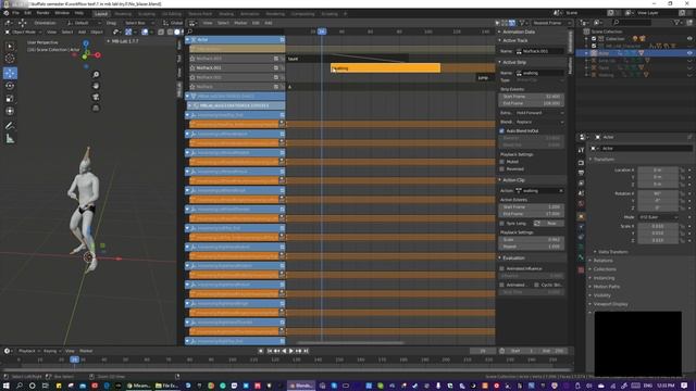 blend animations in blender 2.8 смотреть онлайн