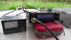 R2ATH - испытание самодельного диполя на 27Mhz (часть 2)