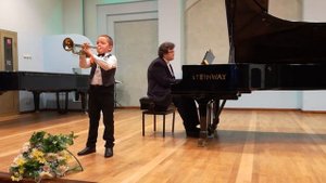 Богемский танец; Колыбельная Клары из оперы "Порги и бес" Джорджа Гершвина - труба фортепиано