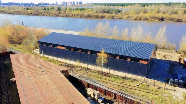 Быстровозводимое здание Кайман Цех и Склад из сендвич-панелей и металлических конструкций АРС-Пром