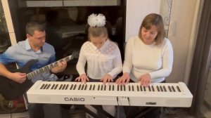 Г.Калуца "Танцуй рок-н-ролл, Рико". Исполняют Алексеева Ариана, Алексеев Роман, Креслова Татьяна.