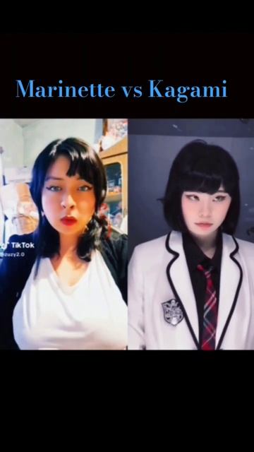 Marinette vs Kagami #kagami#marinette #miraculous #ladybug #catnoir #adrienagreste смотреть онлайн