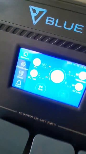 Bluetti AC3000 Watt Солнце выполняет свою работу😉#германия #bluetti #энергия