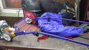 Ручная тележка из детских санок  👍 A hand cart made of children's sleds 👍