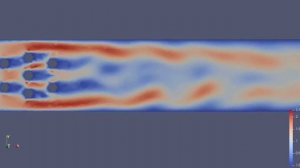 Вода течет в засоренной трубе