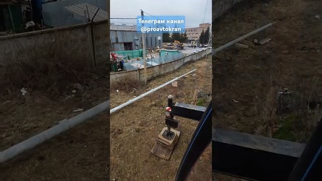 Необычная установка вышки связи #проавтокран #автокран #кран #стройка #вышка