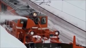 Снегоуборочные поезда со всего мира
