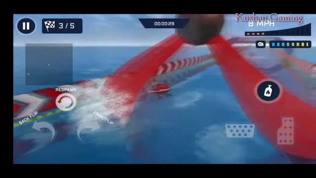 Fearless Jet Ski stunts - Mega Ramp Racing games | water Boat game videos. смотреть онлайн