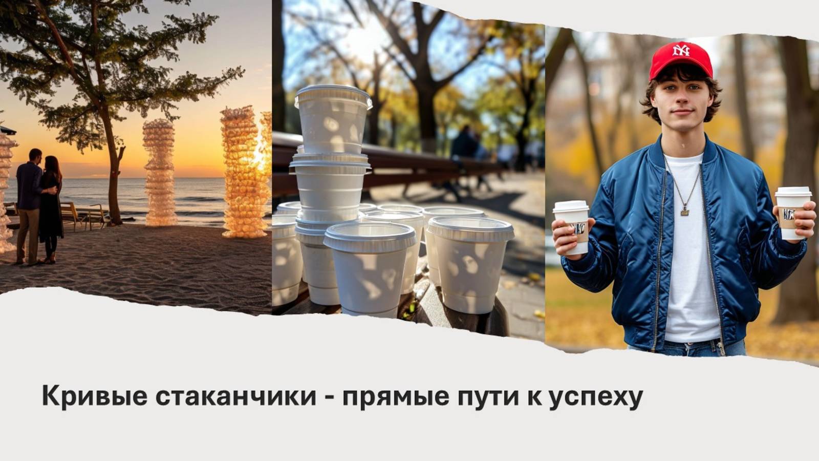 Кривые стаканчики - прямые пути к успеху ("ДОБРОСКАЗ")