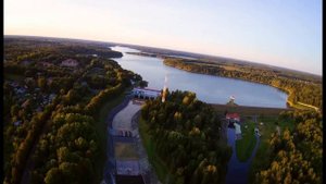 Плотина. Истринское водохранилище. hubsan h501s pro