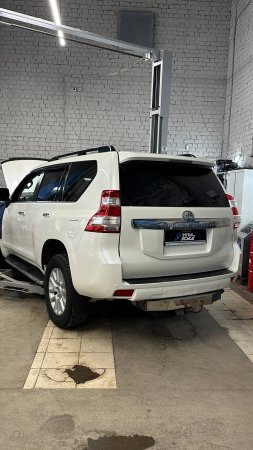 Toyota Land Cruiser Prado - удалили сажевый фильтр и программно отключили, катализатор оставили