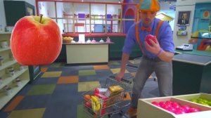 Блиппи (Blippi) -  045. Песня Про Сбор Малины   Обучающие Песни для детей   Blippi Russian