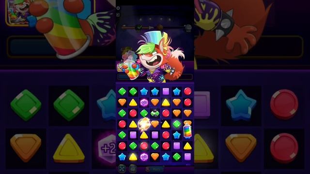 Gem Grab + Specials explode + Unlimited moves solo ☆Cosmic Rush☆ |MATCH MASTERS| смотреть онлайн