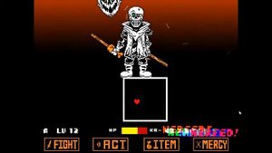 Dustbelief Papyrus Fight By RTF Complete!