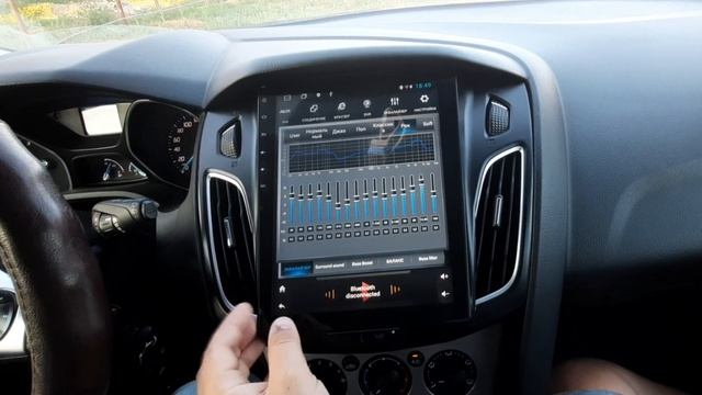 Магнитола MegaZvuk LO-10001 на Ford Focus 3 обновлённая прошивка смотреть онлайн