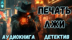 АУДИОКНИГА ДЕТЕКТИВ: ПЕЧАТЬ ЛЖИ СЛУШАТЬ