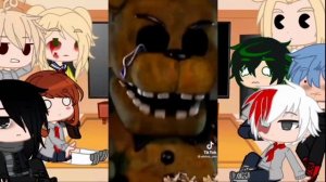 MHA/BNHA Character React to FNAF/Security Breach/ sfm/fnaf/Gacha life/Gacha Club -