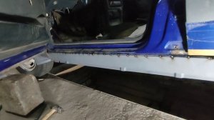 замена порогов ВАЗ 2109 2115 (2)