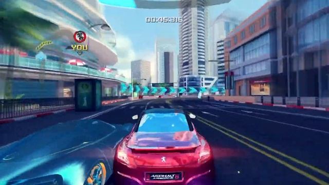 ⭕️ Asphalt8 : W.S.T / DUBAI SPRINT 1 ( Peugeot RCZ R 00:40623 ) no boost [ アスファルト8 ] смотреть онлайн