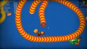 длинный червяк ! Червячная зона - Slithery Snake