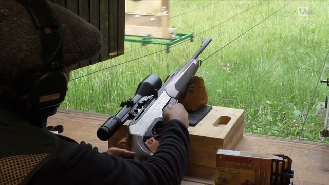 Shooting a Merkel SR 1 caliber .30-06 смотреть онлайн