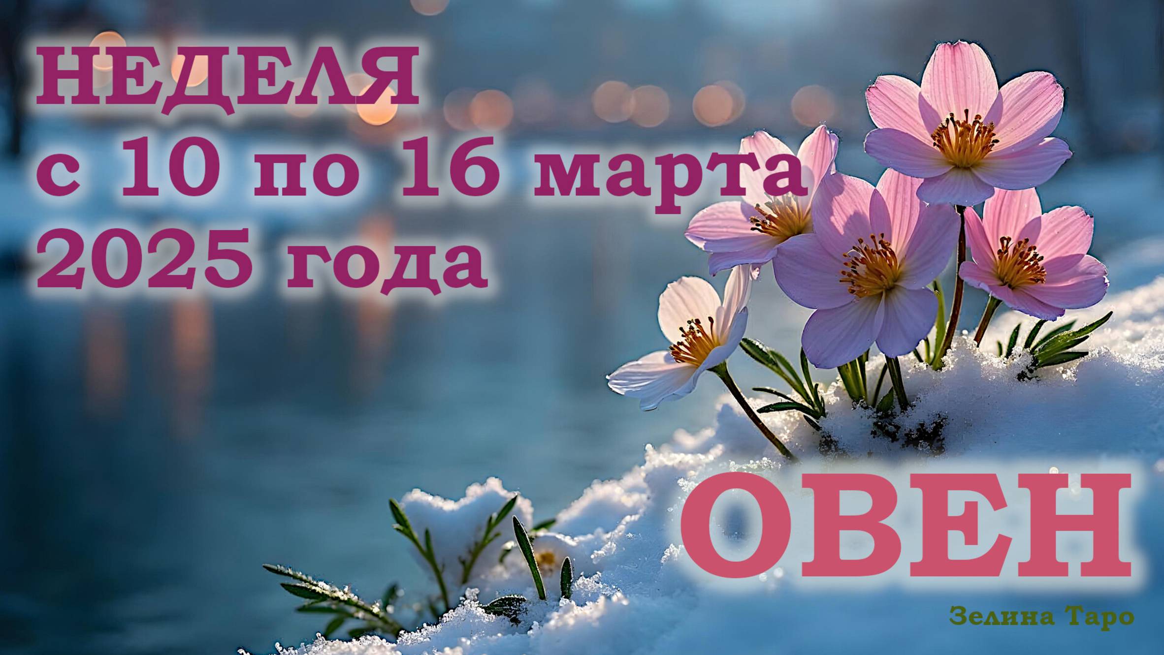 ОВЕН | ТАРО прогноз на неделю с 10 по 16 марта 2025 года