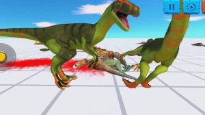 ДЕЙНОНИХИ ПРОТИВ ВЕЛОЦЕРАПТОРОВ 🔥😱 Animal Revolt Battle Simulator