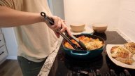 A MONTH OF MEALS | Nectarine Chicken, Chicken Cacciatore, & Enchiladas