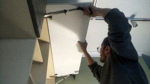 Продолжаем разбирать фасад мебели Blum Aventos HF