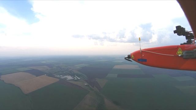 Полёт мотопланера село Тростянка видеосъёмка БПЛА смотреть онлайн