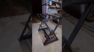 стол в стиле лофт из профильной трубы своими руками