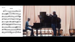 Л. Коган - Романс (труба - А. Комаров, рояль - Г. Кузнецов)