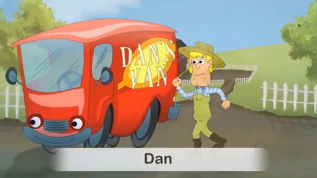 Выпуск 2. Легкое чтение на английском с детьми. Dan and a van. Практикуем -an. смотреть онлайн