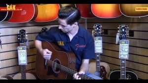 Taylor - 320e Limited Edition Baritone Dreadnought Demo at GAK