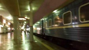 ...как объявляют поезда на Курском вокзале Москвы (12 августа 2016)