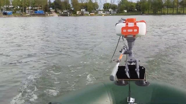 ***RYBÁŘSKÝ ČLUN KOLIBRI K260T +2T MOTOR WORKS 62CCM 3HP смотреть онлайн