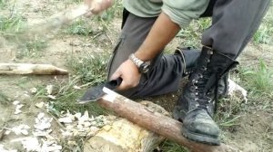 Нож-копьё Bushman Cold Steel. Нож выживания , тесты. 2ч