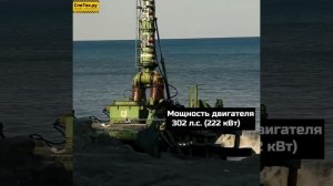 Подводный бульдозер KOMATSU D155W: Редкий бульдозер-амфибия, который вам стоит увидеть