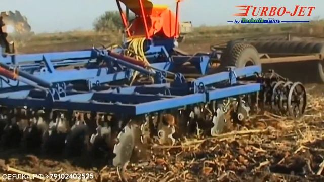 В наличии Technik plus Turbo Jet внесение удобрений, семян и  выхлопных газов на дискатор К700