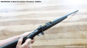 Vorstellung BROWNING X Bolt Pro Carbon Threaded im Kaliber .308Win