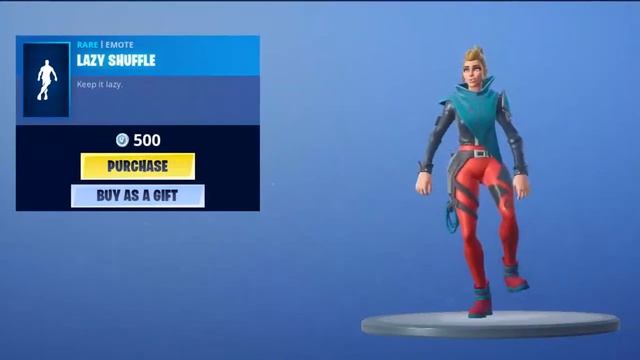 Fortnite - Lazy Shuffle *EPIC* [Bass Boosted] смотреть онлайн