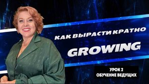 Развиваем лидерство с бизнес тренажером “GROWING. Как вырасти кратно»