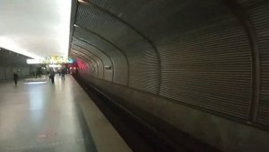 Электропоезд 81-740/741.1 «Русич» №30 на станции метро «Черкизовская» Сокольнической линии 12/10/21