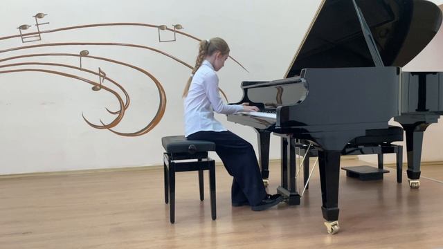 Малышева София - И.С. Бах "Аллеманда", О. Хромушин "Бармалей" смотреть онлайн